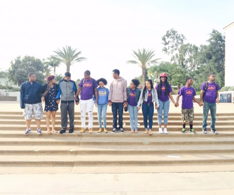 (l to r) James Alexander, Tia Dunbar, Isaiah Dozier, Miles Lawrence, Mia Phinnessee, Elijah Lucy, Jalaysia Seals, Macaiah Bell, Paris Cain, Devon Carrol, Devonte Morris